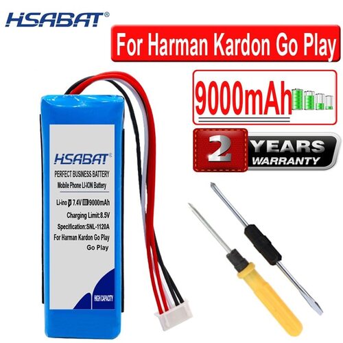 HSABAT 9000MAH GSP1029102 01 HARMAN KARDON 용 스피커 배터리 재생/이동 재생 미니 리튬 폴리머