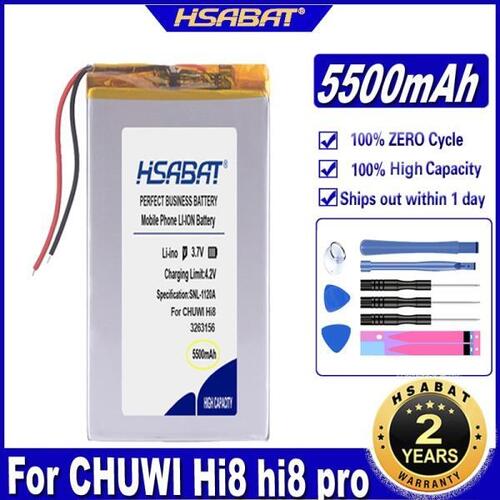 HSABAT8 인치 태블릿 pc용 배터리 3263156 5500mAh CHUWI Hi8 hi8 프로 xv8 DVD DVR 배터리