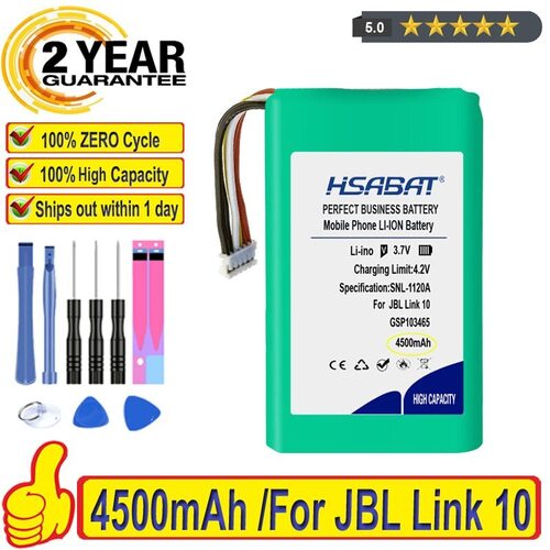 JBL LINK 10 LINK10 스피커 배터리 용 최고  100 새 4500MAH GSP103465