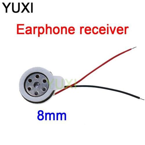 YUXI  TWS Inear 8mm 헤드폰 스피커 3 세대 유닛 풀 레인지 헤드셋 드라이버 수리 이어폰