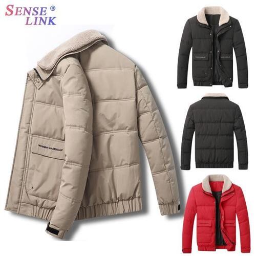 남성 파카 재킷따뜻한칼라 재킷 아웃도어 방풍 방수 양털 두꺼운 자켓 빅 사이즈