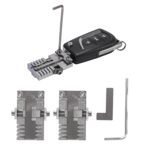 유니버설 키 기계 고정 장치 클램프 부품 키 복사 자물쇠 도구 특수 자동차 또는 집 키 중복 커터 기계