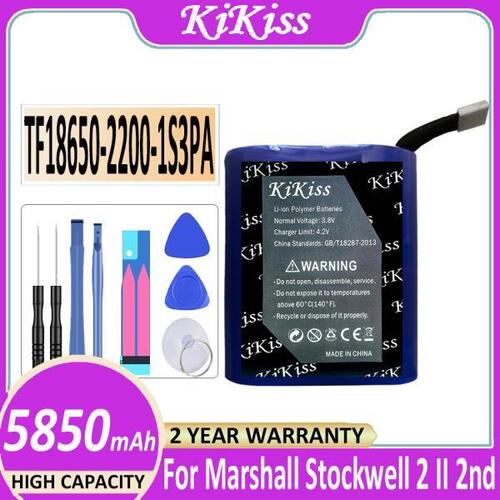 마샬 Stockwell 2 II 용 KiKiss 강력한 배터리 TF1865022001S3PA