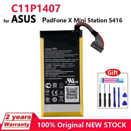 아수스 PadFone X 미니 스테이션 S416 C11P1407 정품 태블릿 배터리 Batteria  도구에  오리지날의 교체 배터리