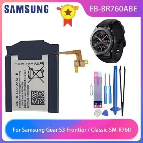 삼성 기어 S3 프론티어/클래식 EBBR760A SMR760 SMR770 SMR765 SMR765S 시계 배터리 용 삼성 Smartwatch 배터리