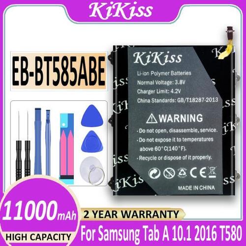 기존 KiKiss 배터리 EBBT585ABE 11000mAh 삼성 갤럭시 타블렛 탭 A Bateria