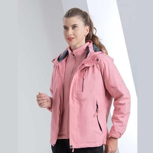 여자 자켓캠핑 3in1 Jackets 남성 아웃도어 의류 하이킹 윈드 브레이커 Warm Parka Fleece Liner 방수 코트