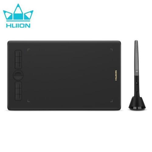 HuionH580X 그래픽 태블릿 디지털 배터리 프리 펜 태블릿 서명 드로잉 패드 전화 연결 Chorm OS 안드로이드 지원