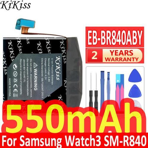 550mAh KiKiss 강력한 배터리 EBBR840ABY 삼성 시계 3 Watch3 버전
