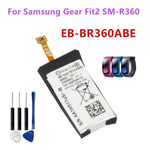 EBBR360ABE 삼성 스마트 워치 기어 Fit2 200mAh 도구 오리지날 교체 배터리