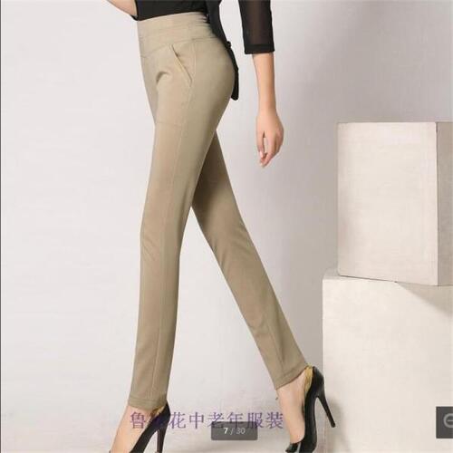 신축성 여름 바지 여자 5xl 키가 큰 허리 긴 박시 2022 사이즈, pantalon imprimer pour 여성 BN3546