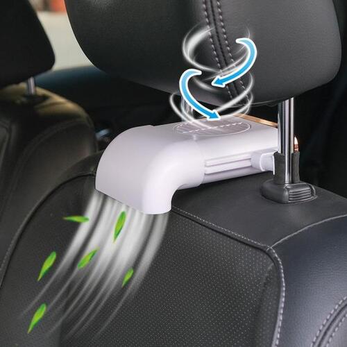 자동차 좌석 선풍기, USB 후면 5V 접이식 3 종 조절 가능한 풍속 조용한 게일 쿨러 카시트 백 쿨링 팬 세트