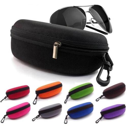 13 색 휴대용 선글라스 프로텍터, 독서 안경 캐리 백, 하드 지퍼, 여행용 팩, 파우치 케이스, 액세서리