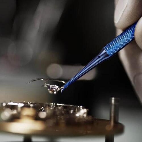 특수 합금 티타늄 합금 핀셋 전화 마더 보드 점프 라인 수리 도구 수공구, 부식 방지 정밀도 0.15mm 블루