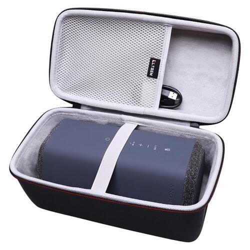 LTGEM EVA 하드 케이스 소니 SRS XE300/X 시리즈 무선 휴대용 블루투스 스피커, 여행용 보관 가방