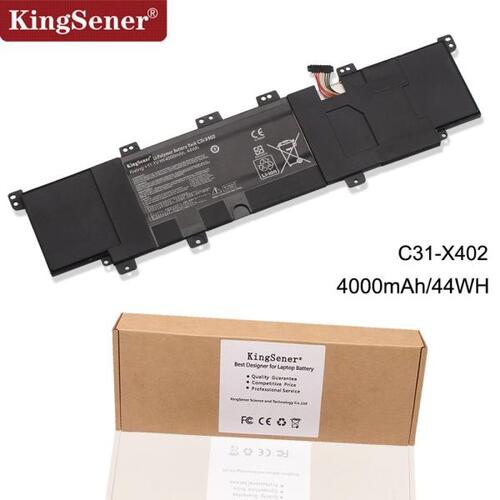 KingSener 11.1V 4000mAh  C31-X402 노트북 배터리 ASUS VivoBook S300 S400 S300C S300CA S300E S400C S400CA S4
