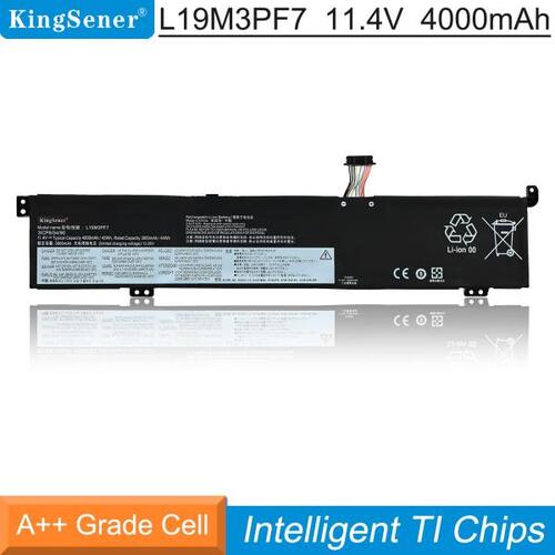 KingSener-레노보 아이디어패드 크리에이터 노트북 배터리 L19L3PF3 L19M3PF7 L19D3PF4, 5-15IMH05 게이밍 3-15ARH05 시리즈 4000mAh