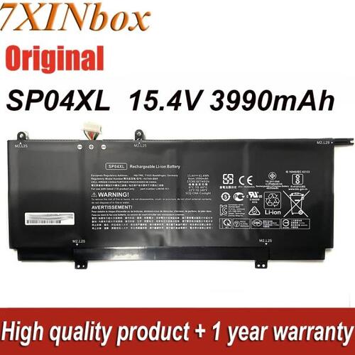 7XINbox 15.4V 61.4Wh SP04XL HSTNN-OB1B HP Spectre 크롬 북 x360 컨버터블 13-AP 시리즈 용 HSTNN-DB7X 노트북 배터리