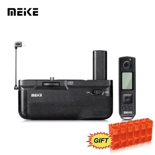 Meike  MK-A6500 프로 배터리 그립 내장 2.4GHZ 원격 컨트롤러 수직 촬영 기능 소니 a6500 카메라