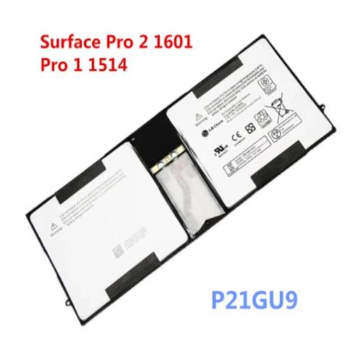 Microsoft Surface Pro 2 1601 Pro 1 1514 2ICP5/94/104 7.4V 42Wh 용 새 원본 P21GU9 노트북 배터리