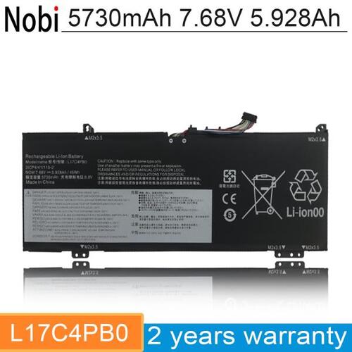Nobi L17C4PB0 L17M4PB2 노트북 배터리 용 Lenovo FLEX 6-14ARR IdeaPad 530S-14IKB 15IKB YOGA 530-14IKB