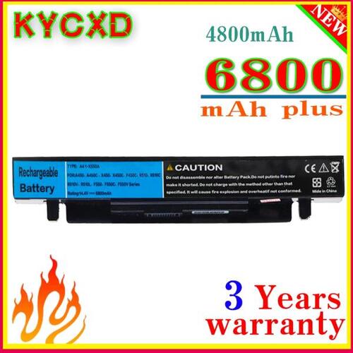 KYCXD 15V 6800mAh 셀 A41-X550A ASUS A41-X550 X450 X550 X550C X550B X550V X450C X550CA X452EA X452C