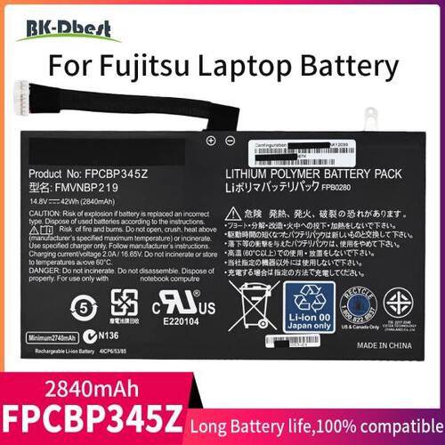 BK-Dbest  노트북 배터리, Fujitsu LifeBook UH572 UH552 FMVNBP219 FPB0280 FPCBP345Z 용