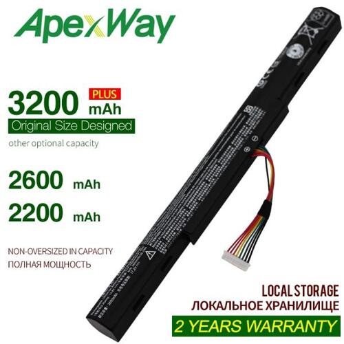 Apexway E5-475G 노트북 배터리 Acer Aspire E15 523G 553G 573G 575G 774G AS16A5K AS16A7K AS16A8K