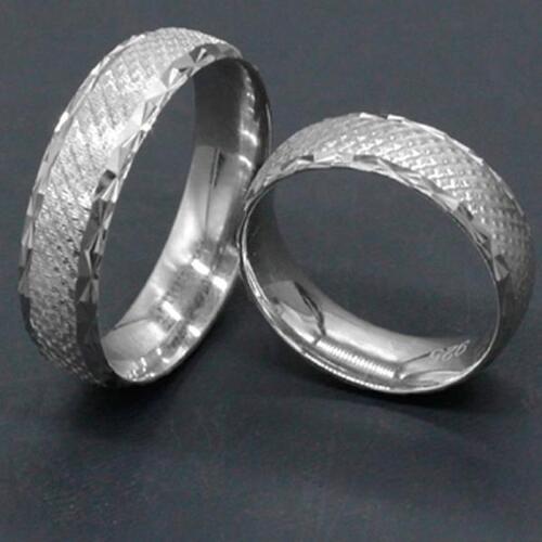 터키직구 커플 반지 925 스털링 은반지, 남성 여자 클래식 스타일 섬세한 디자인 독특한 결혼 반지쥬얼리