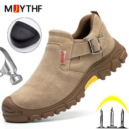 MJYTHF  용접기 신발, 스매싱 방지 피어싱신발, 남성 절연 6kv 전기 신발, 작업 부츠, 하이킹 신발, 보호