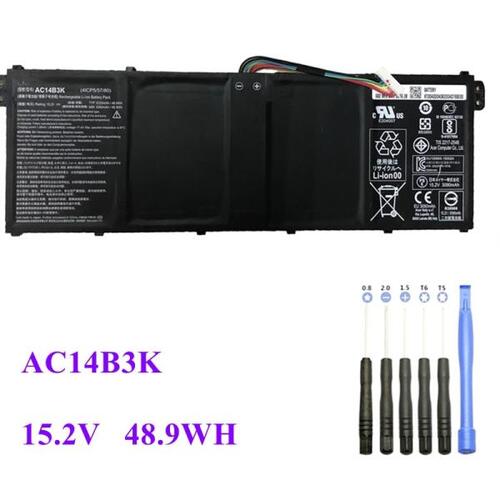 AC14B3K Acer Aspire R5-571T R5-571TG S14 CB3-511 스위프트 3 SF314-51 R 11 R3-131T S14 15.2V 48.9WH/3220m
