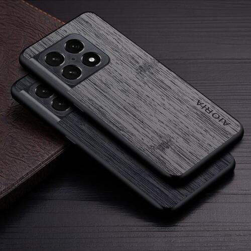 케이스 for Oneplus 10 Pro 5G funda bamboo wood pattern Leather phone cover Luxury Case capa