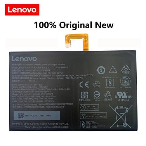 Lenovo A7600 탭 2 A10-70 Tab2 A10-70F X30L 배터리 Bateria 용 100% V 3.8 mAh 26.6Wh 배터리 7000
