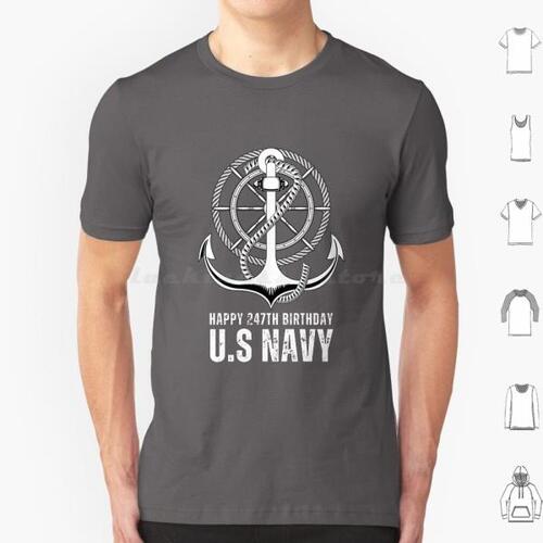 미국 해병대 생일 티셔츠 6Xl 코튼 쿨 완월한 밀리터리