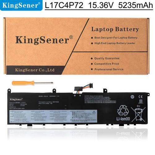 KingSener 레노버 씽크패드 노트북 배터리 L17C4P72 (5235mAh)