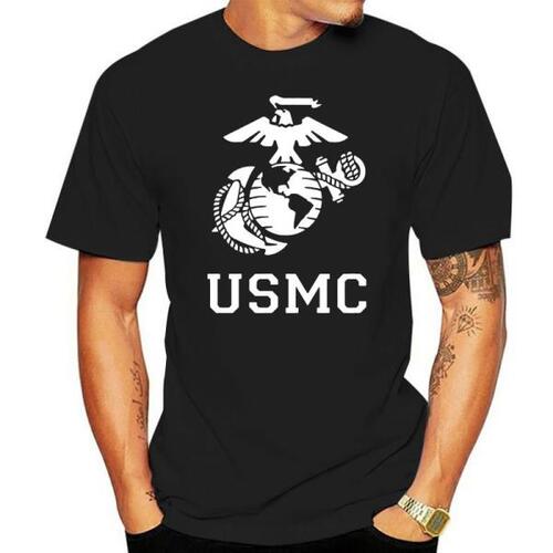 USMC 티셔츠-마린 셔츠-밀리터리 라이프-USMC-Semper 로고-해양 선물