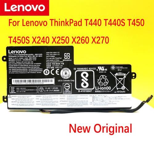 레노버 ThinkPad T440 T440S T450 T450S X240 X250 X260 X270 45N1110 45N1111 45N1112 노트북 배터리 11.1V 24WH
